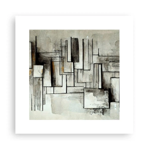 Plakát - Síla jednoduchosti - 30x30 cm