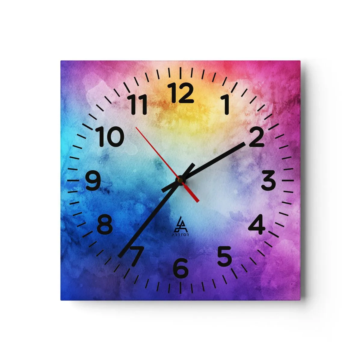 Nástěnné hodiny - Téměř v sedmém nebi - 30x30 cm