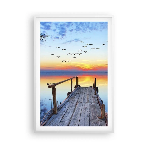 Plakát v bílém rámu - Je čas vrátit se… - 61x91 cm