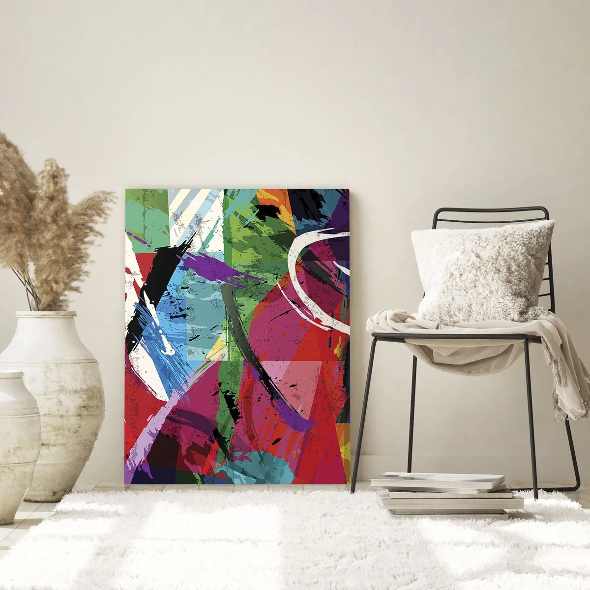 Obraz na skle - Rychle, živě a čile - 50x70 cm