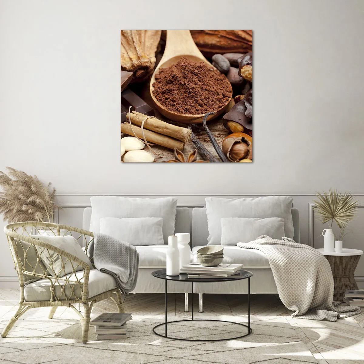 Obraz na skle - Nejlepší na smutek - 70x70 cm