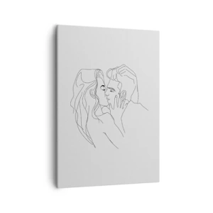 Obraz na plátně - Jedním tahem - 50x70 cm