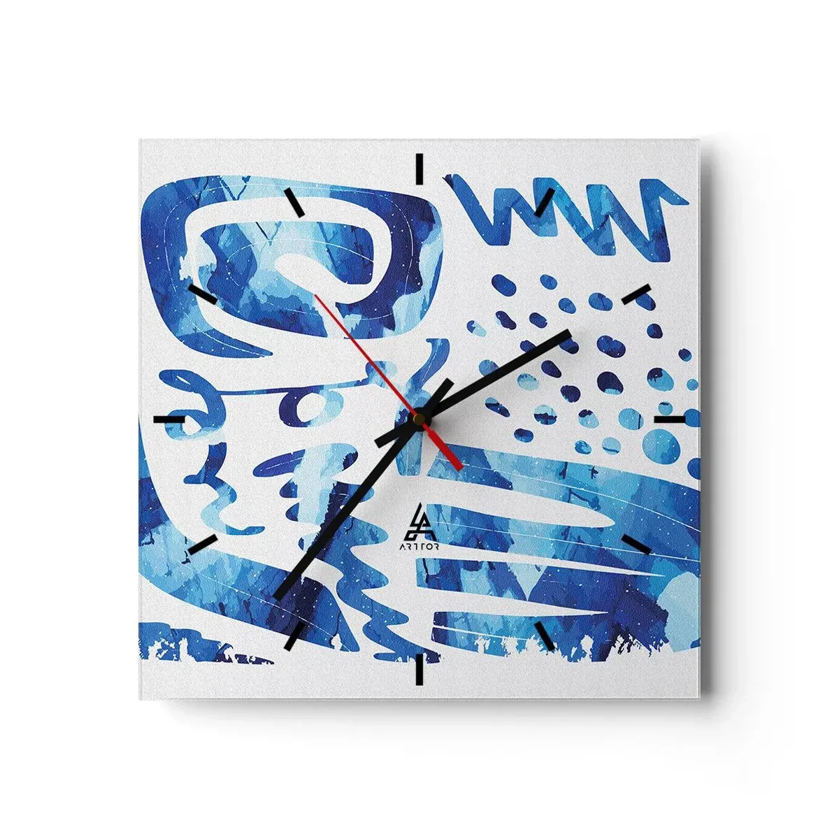 Nástěnné hodiny - Zpět ke kořenům - 30x30 cm