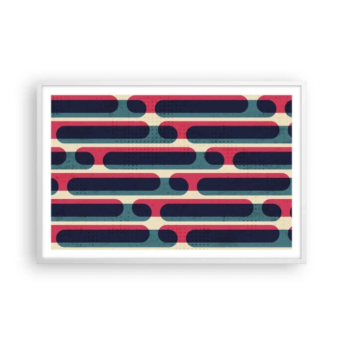 Plakát v bílém rámu - Dovnitř a dopředu - 91x61 cm