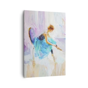 Obraz na plátně - Nevyslovený vděk, jemné kouzlo - 70x100 cm