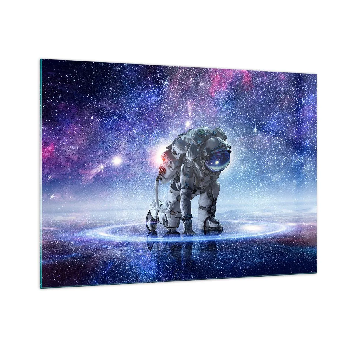 Obraz na skle - Hvězdné nebe nade mnou - 100x70 cm