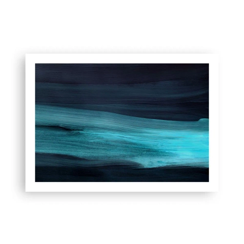 Plakát - Pluj s proudem - 70x50 cm