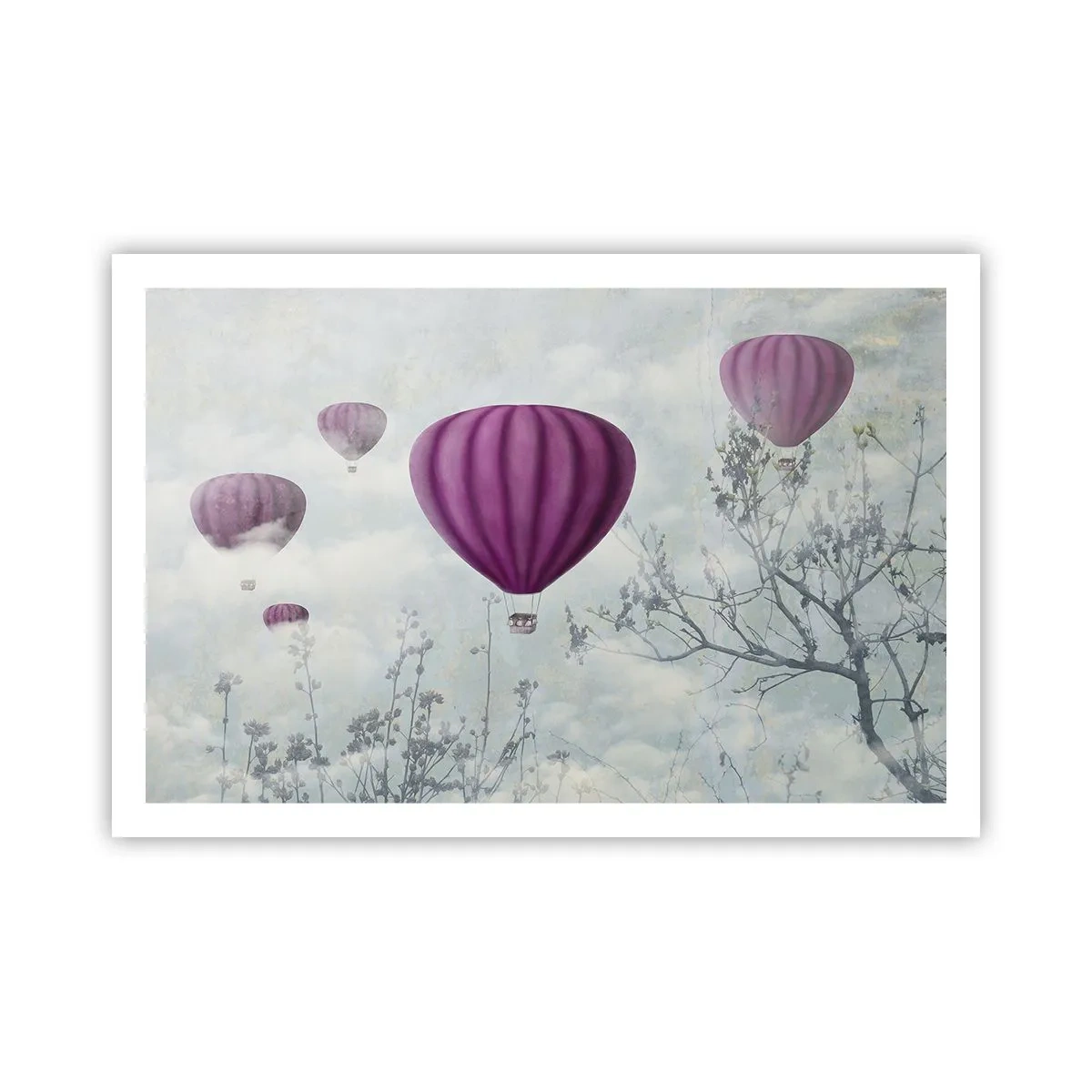 Plakát - Jako lodě na obloze - 91x61 cm