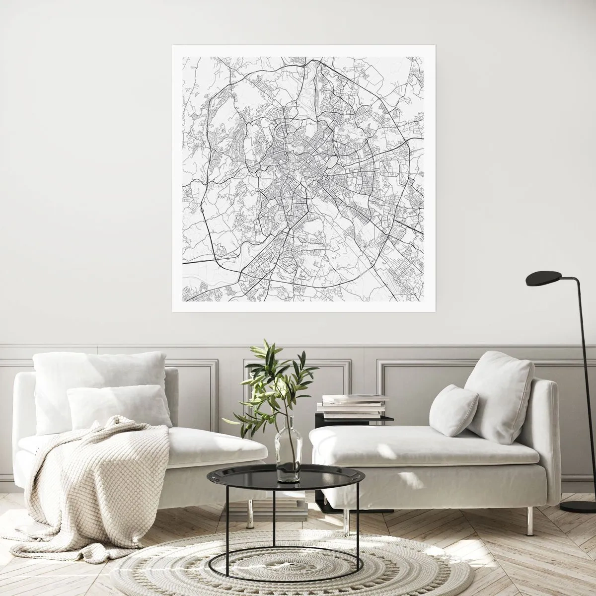 Plakát - Římský kruh - 50x50 cm