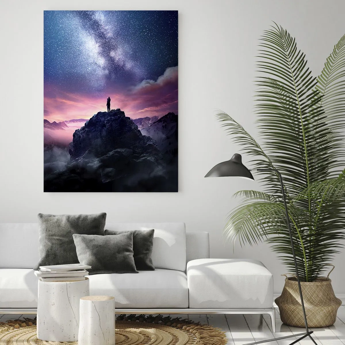 Obraz na skle - A pocítil život - 70x100 cm