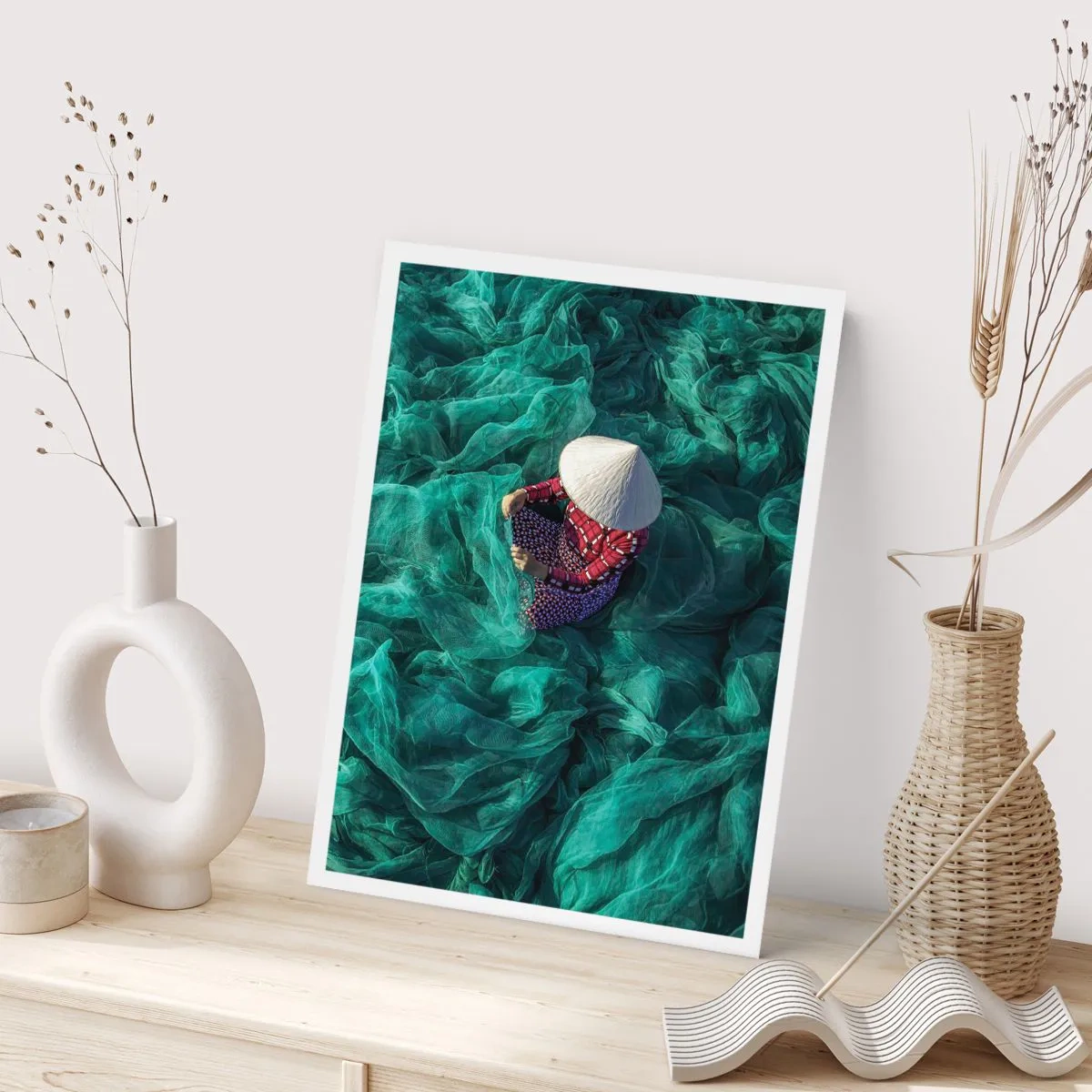 Plakát - V moři sítí - 50x70 cm
