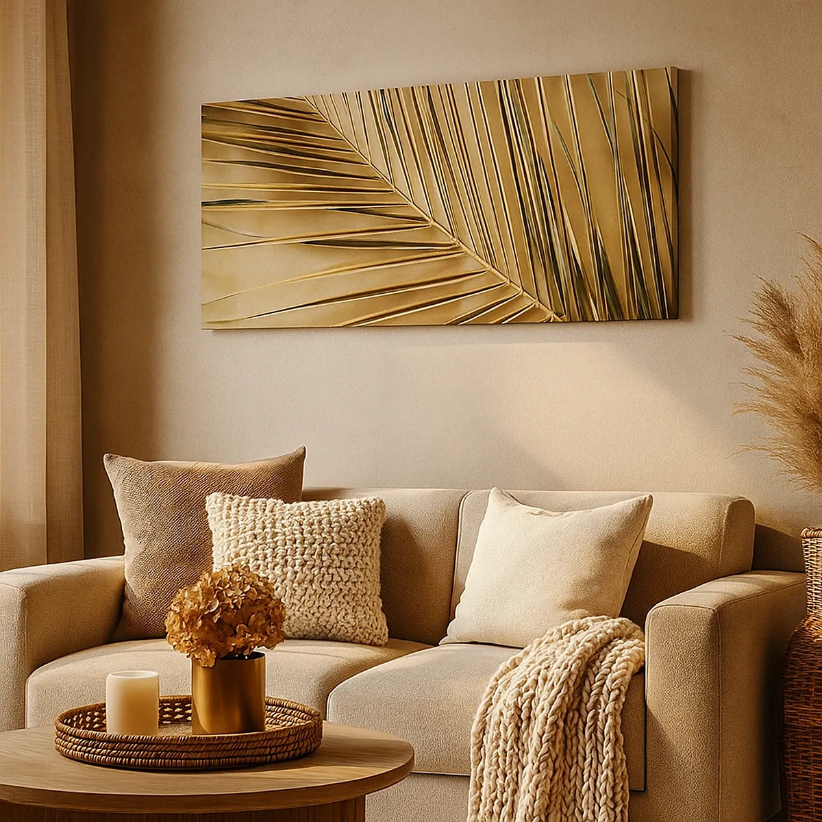 Obraz na plátně - Přírodní kolonáda - 30x30 cm