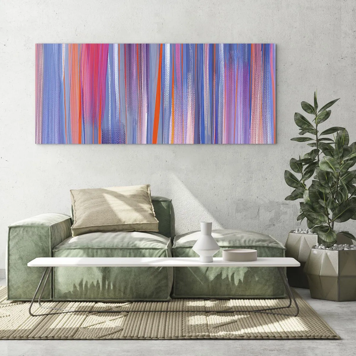 Obraz na skle - Naduhuvstoupení - 100x40 cm