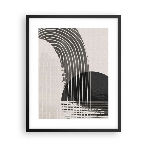 Plakát v černém rámu - Tam a zpět - 40x50 cm