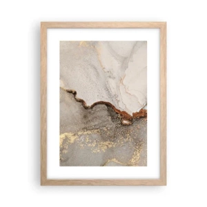 Plakát v rámu světlý dub - Na hranici barev - 30x40 cm