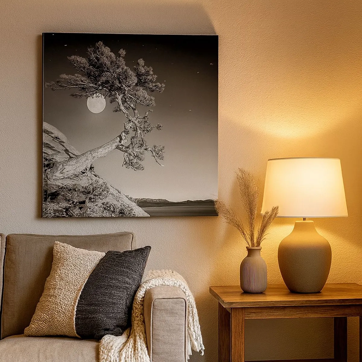 Obraz na plátně - Vítězná válečnice - 30x30 cm