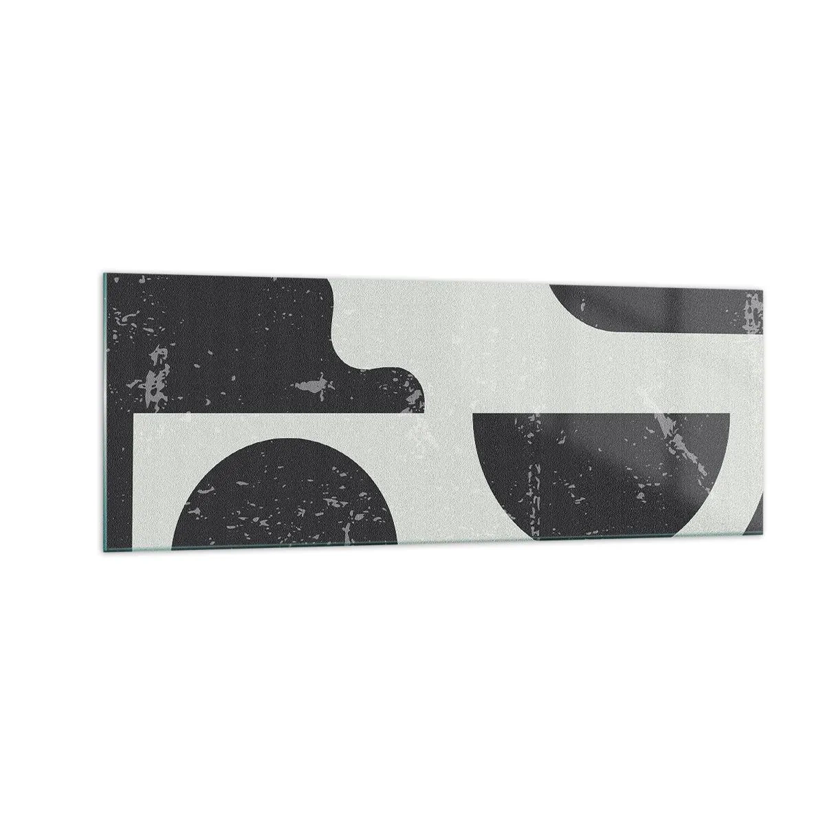 Obraz na skle - Kompozice nad a pod - 140x50 cm