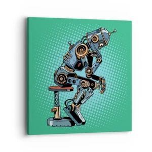 Obraz na plátně - Nad podstatou bytí - 40x40 cm