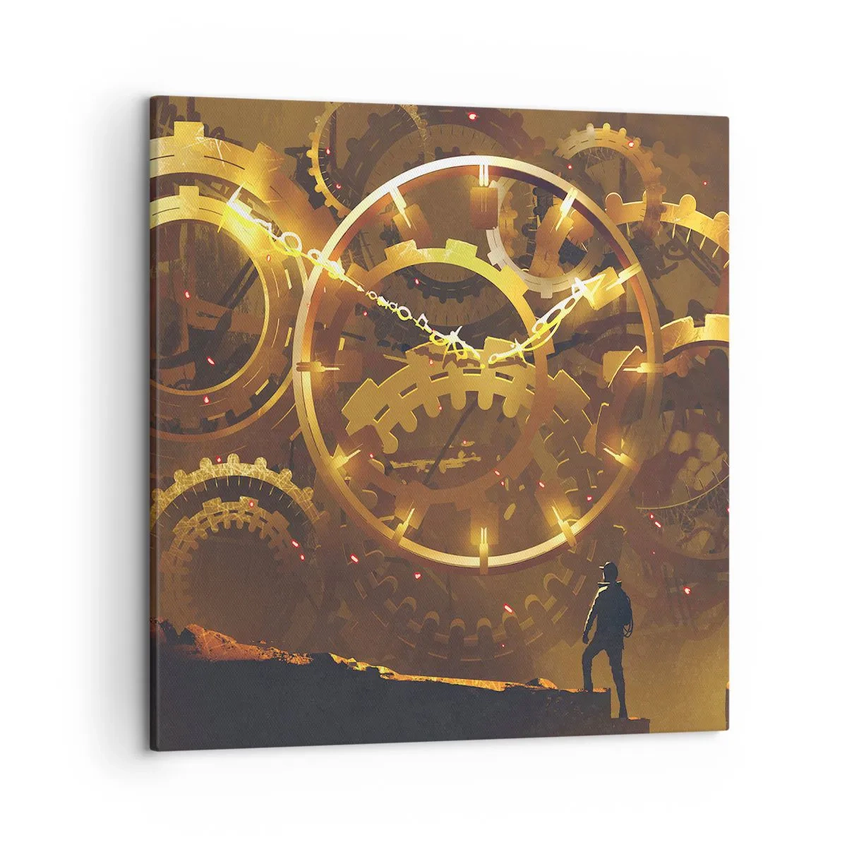 Obraz na plátně - U zdroje času - 50x50 cm