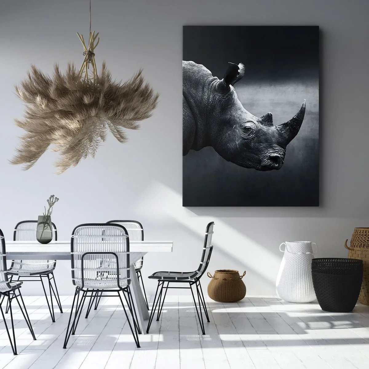 Obraz na plátně - Pravý profil - 50x70 cm