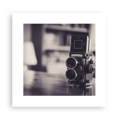 Plakát - Kouzlo staré fotografie - 30x30 cm