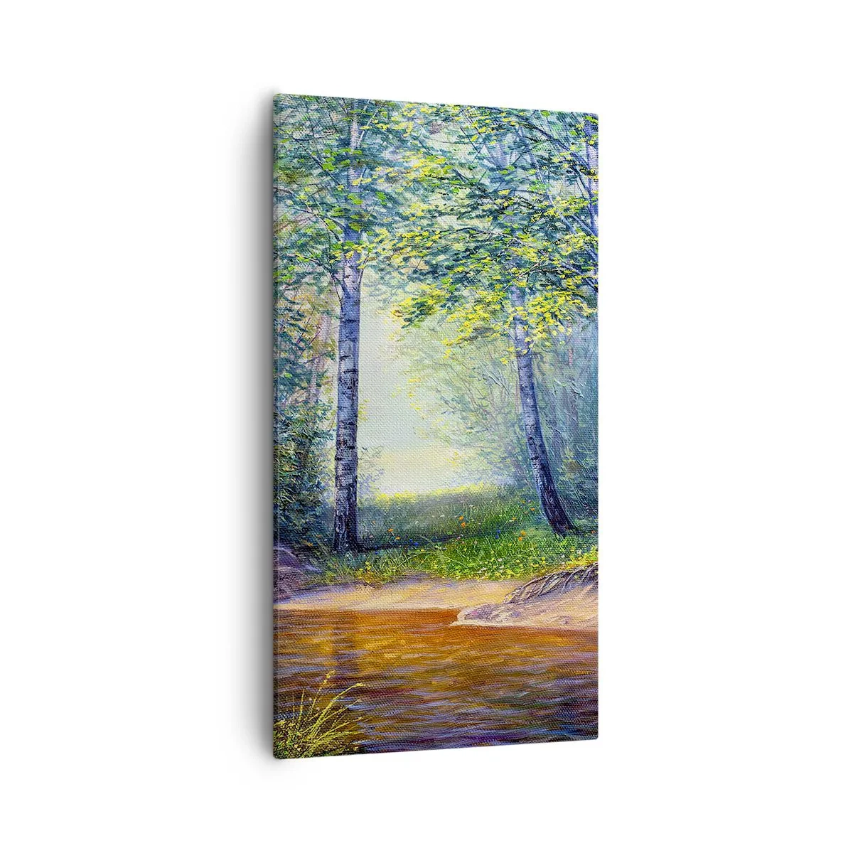 Obraz na plátně - Scénář selanky - 55x100 cm