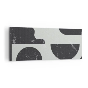 Obraz na plátně - Kompozice nad a pod - 100x40 cm