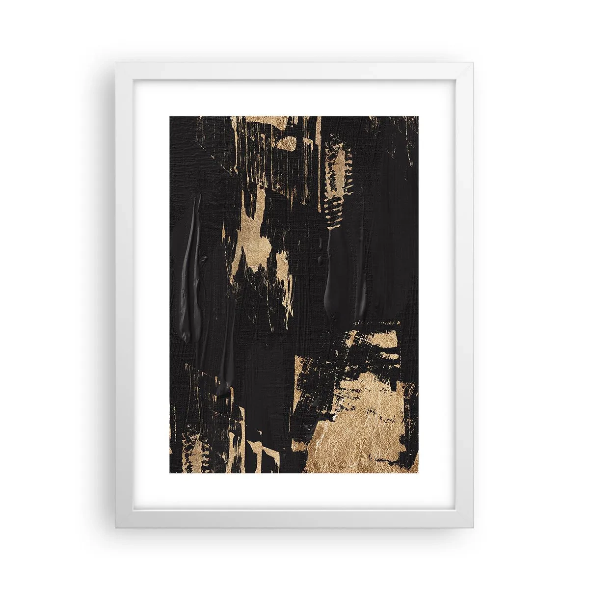 Plakát v bílém rámu - Stopa doteku - 30x40 cm