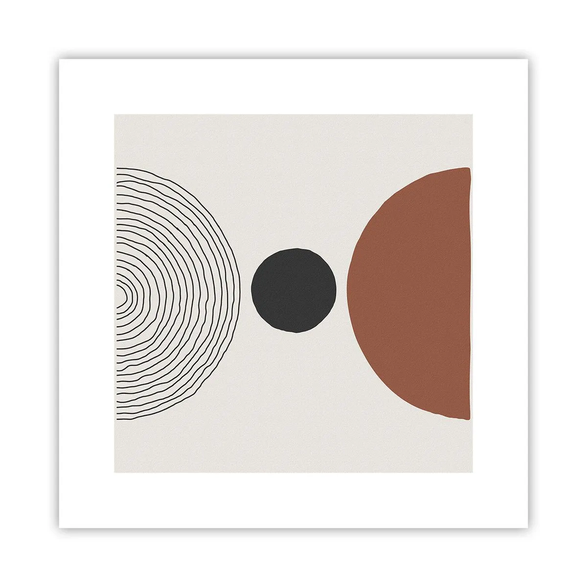 Plakát - V centru pozornosti - 30x30 cm