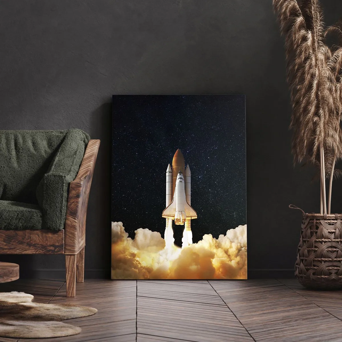 Obraz na plátně - Ad astra! - 45x80 cm