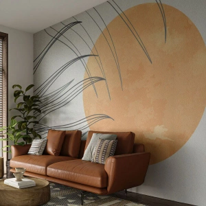 Fototapeta Premium Sand - Vždy ke slunci - slunce, Minimalismus, Kus - 400x280 cm