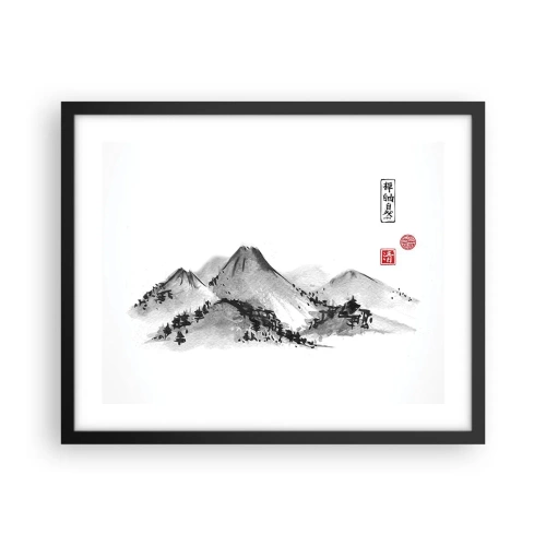 Plakát v černém rámu - Za hranicí vzdálenosti - 50x40 cm