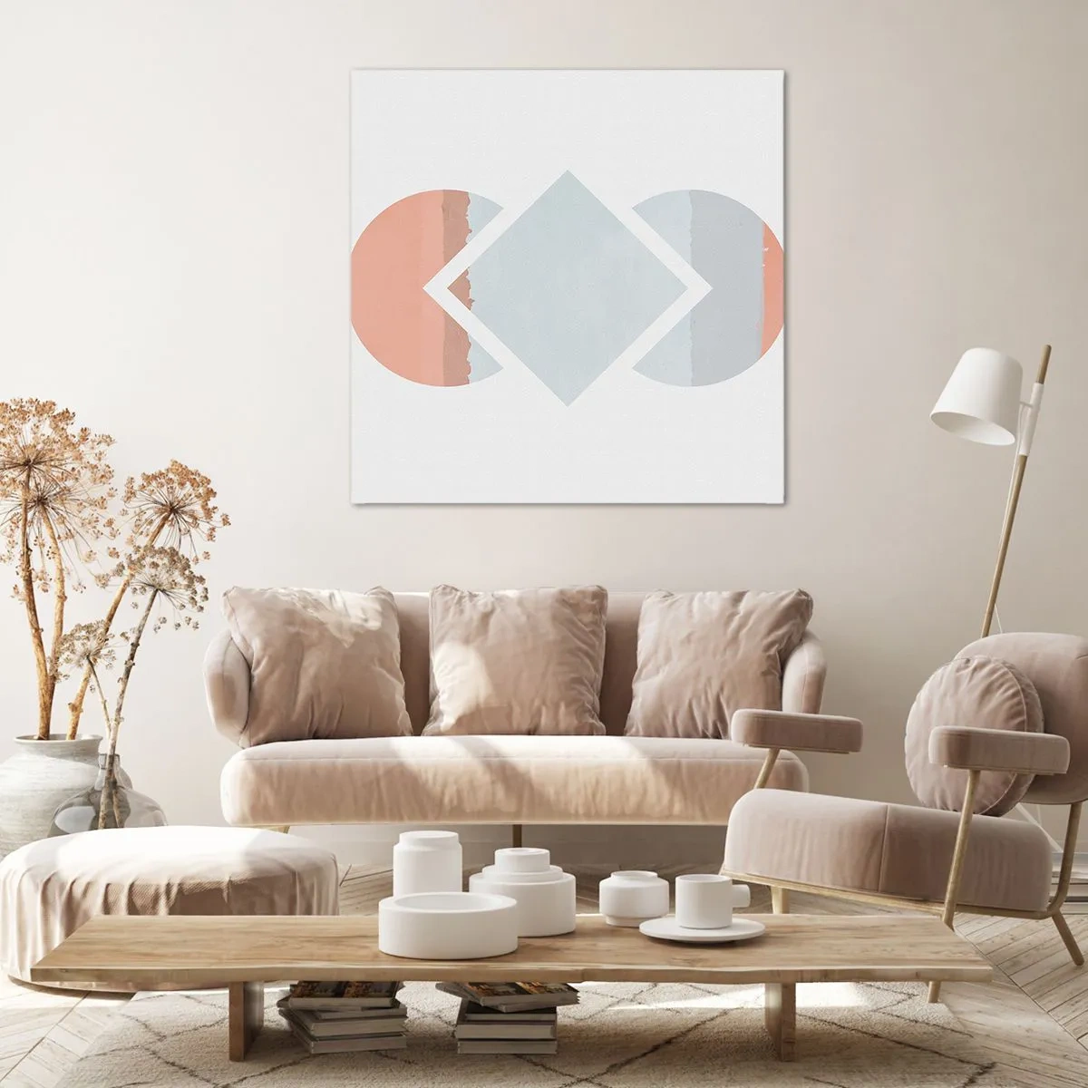 Obraz na plátně - Situace je jasná - 60x60 cm