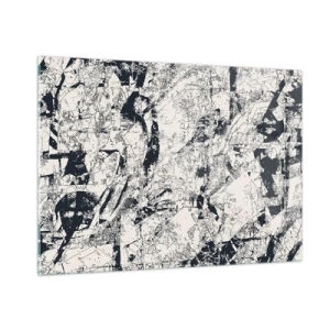 Obraz na skle - Prolínání protikladů - 100x70 cm