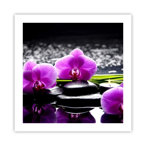 Plakát - Utonout v tichu a klidu - 50x50 cm