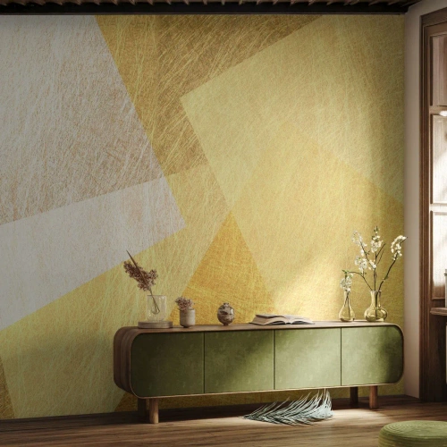 Fototapeta Premium Canvas - Počasí geometrie - Jasný, Textura, Geometrický - 350x256 cm