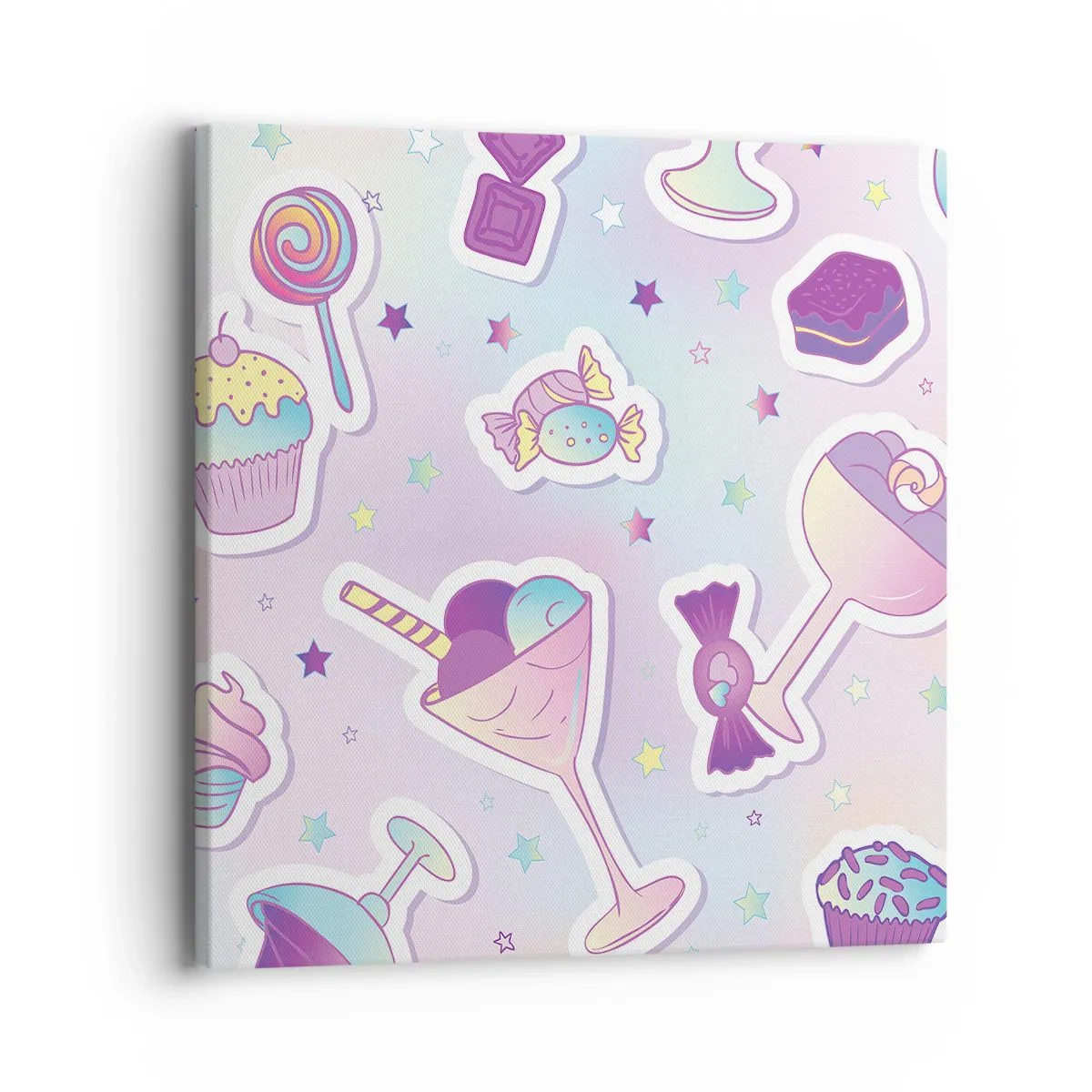 Obraz na plátně - Aby byly každý den narozeniny - 40x40 cm