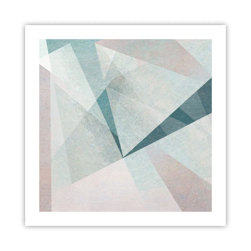 Plakát - V klidu, ale dynamicky - 50x50 cm