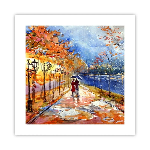 Plakát - Společně k hranici času - 40x40 cm