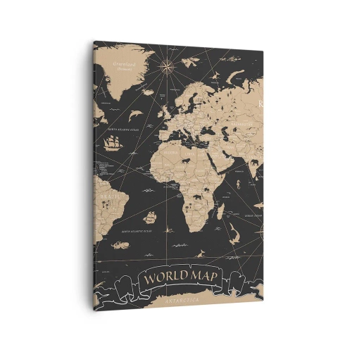 Obraz na plátně - Hranice mého světa - 50x70 cm