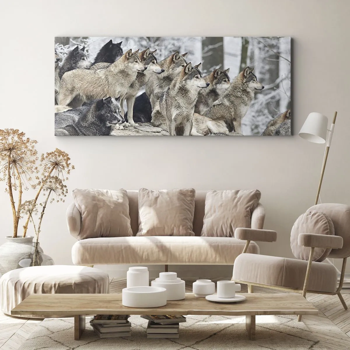 Obraz na plátně - Rodina a přátelé - 160x50 cm