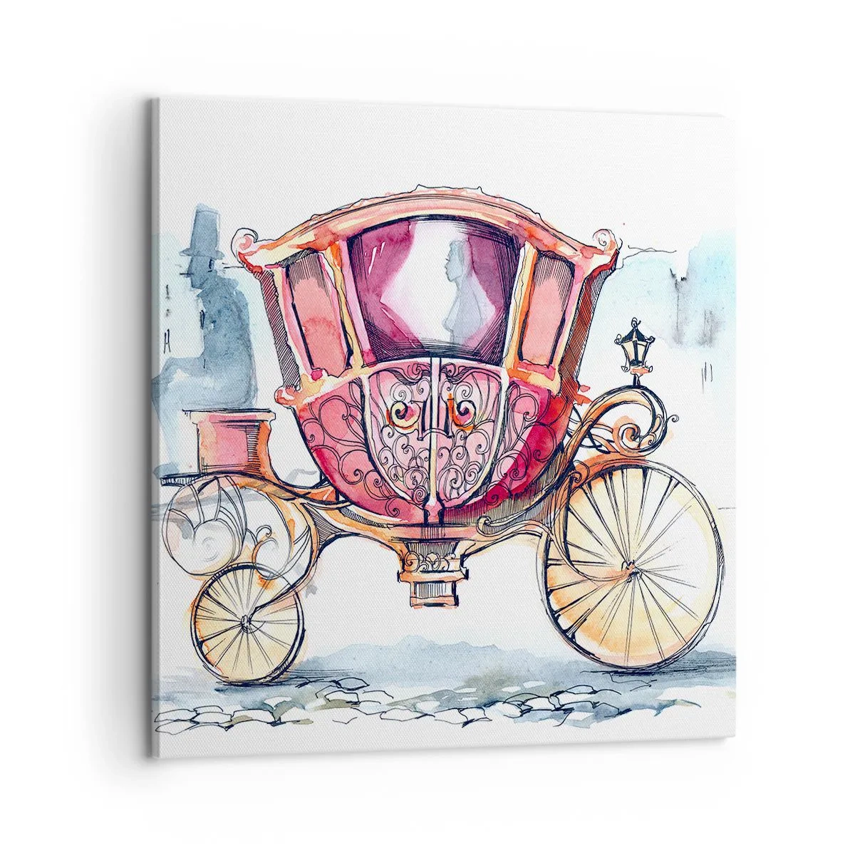 Obraz na plátně - Na svatbu nebo na ples? - 60x60 cm