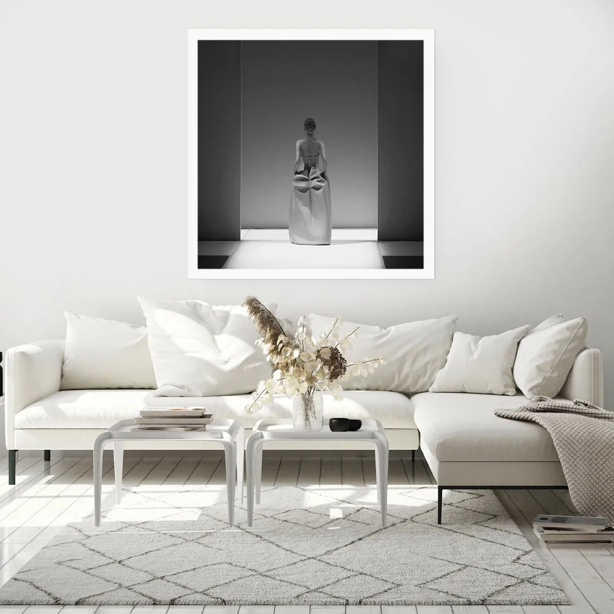 Plakát - Rafinovaná jednoduchost - 60x60 cm