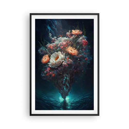 Plakát v černém rámu - Podivná zahrada - 61x91 cm