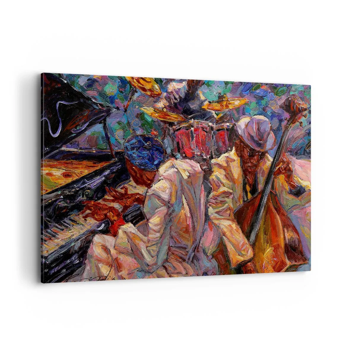 Obraz na plátně - V jednom rytmu - 100x70 cm