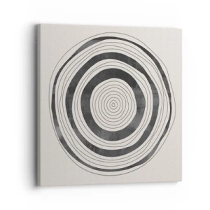 Obraz na plátně - Důležité je to, co je uprostřed - 30x30 cm