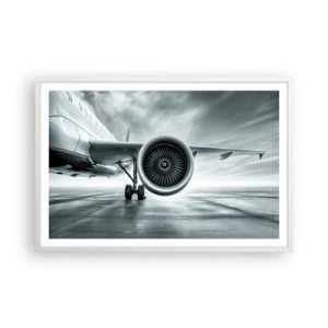 Plakát v bílém rámu - Toto je síla! - 91x61 cm