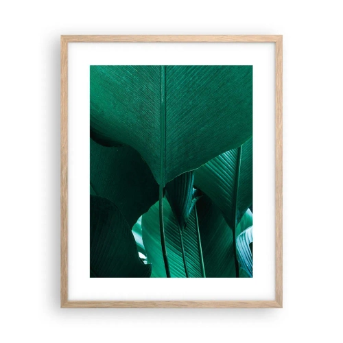 Plakát v rámu světlý dub - Obrácené ke světlu - 40x50 cm