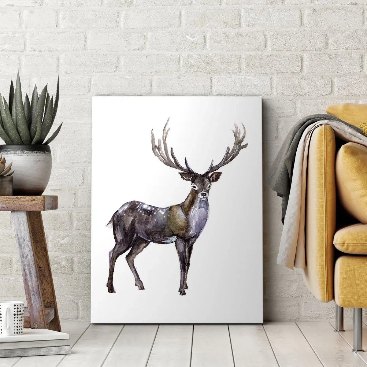 Obraz na plátně - Král půlnoční pouště - 70x100 cm