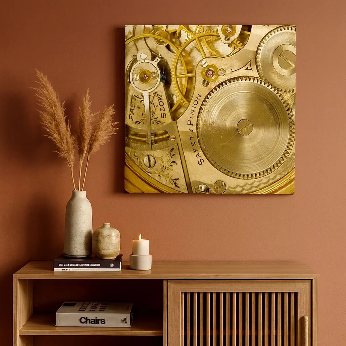 Obraz na plátně - Jdi s duchem času - 30x30 cm